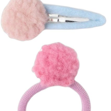 6delat Hårset med Fyra Hårspänn