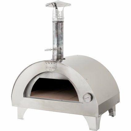 Clementino Pizzaovn 60x40 cm. Rustfrit stål