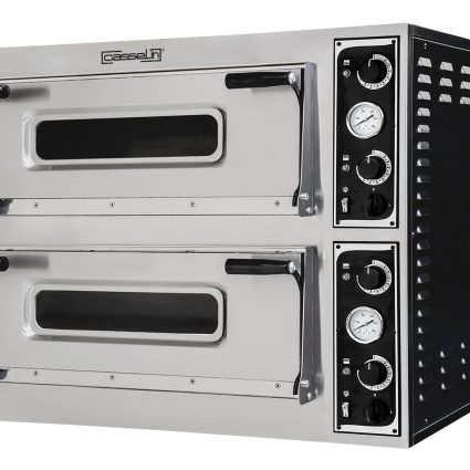 Elektrisk pizzaovn 2x4 pizzaer 40 cm
