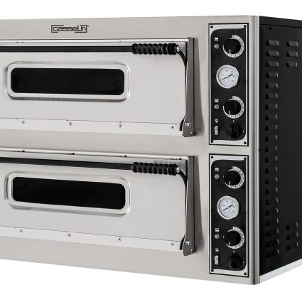 Elektrisk pizzaovn 2x6 pizzaer 35 cm