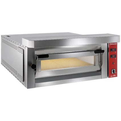 Elektrisk pizzaovn, 6 pizzaer 350 mm - FULDSTÆNDIG STENUTVAND