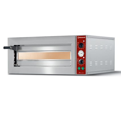 Elektrisk pizzaovn Ø 420 mm, kammer 420x420xh140 mm