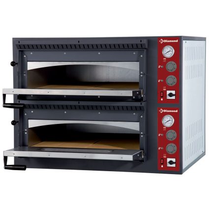 Pizzaovn 2x4 pizzaer, 2 rum