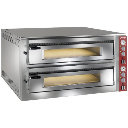 Pizzaovn "Ekstra stor" 2x9 pizzaer